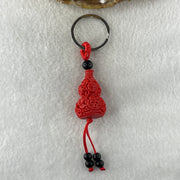 Red Clay Hulu Charm 14.748g 36.5 by 21.6mm - Huangs Jadeite and Jewelry Pte Ltd