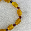Natural Amber 琥珀 Beads Bracelet  5.25g 7.6 mm 12 Beads - Huangs Jadeite and Jewelry Pte Ltd
