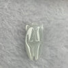 Type A Light Lavender Icy Jadeite Cicada 23.3 by 12.1 by 6.0mm 2.55g - Huangs Jadeite and Jewelry Pte Ltd