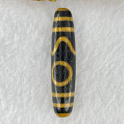 Natural Powerful Tibetan Agate 1 Eye Sky Door Long Dzi Bead Heavenly Master (Tian Zhu) 一眼天诛 14.54g 56.2 by 13.0mm - Huangs Jadeite and Jewelry Pte Ltd