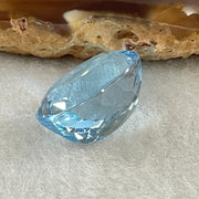 Natural Sky Blue Topaz Oval Shape 17.44ct 16.4 by 12.7 by 9.8mm - Huangs Jadeite and Jewelry Pte Ltd