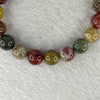 Natural Mixed Colour Phantom Quartz Bracelet 30.05g 17cm 10.6mm 19 Beads - Huangs Jadeite and Jewelry Pte Ltd