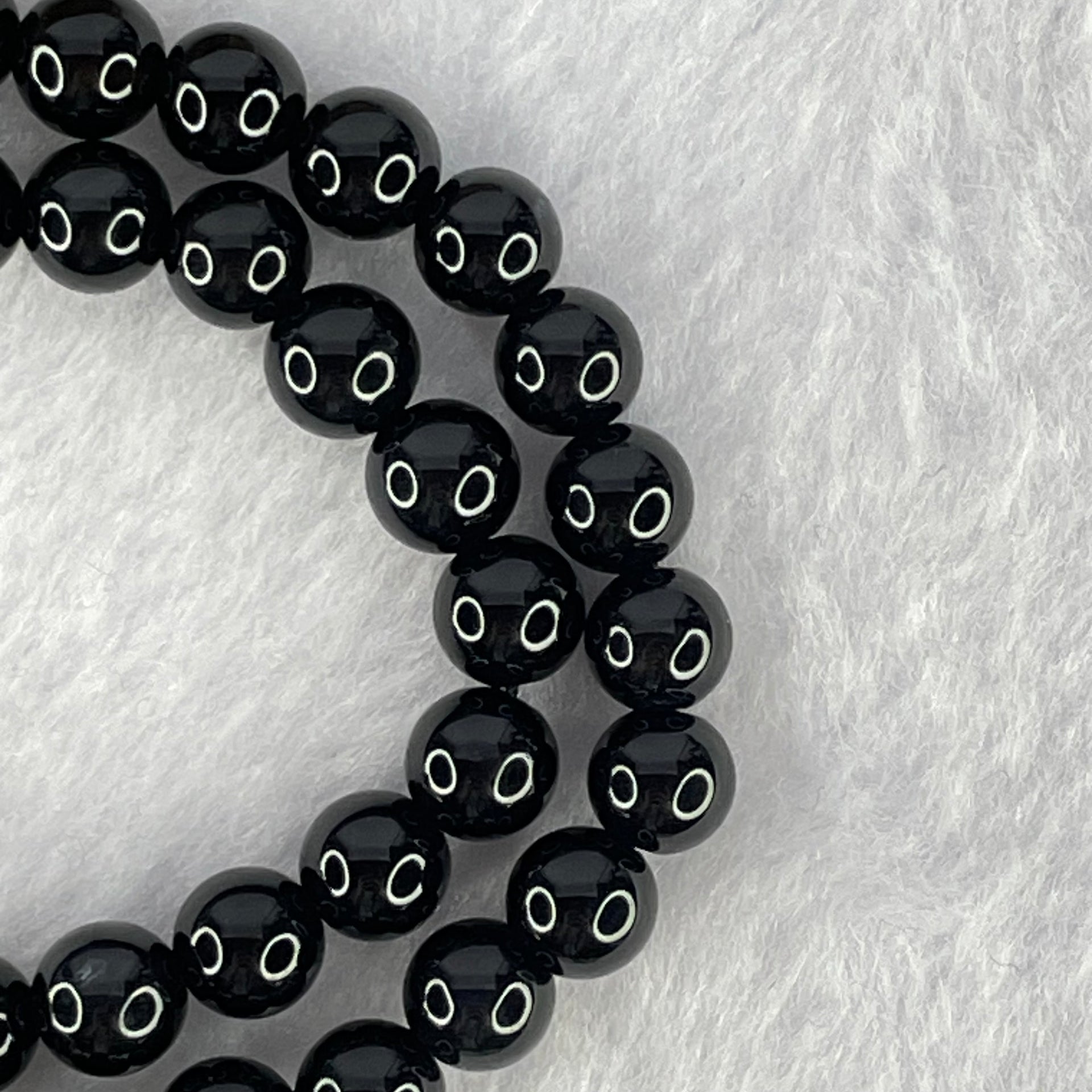 Muti Treasure with Powerful Tibetan Old Oily Agate Mix Dzi Beads Necklace (3 Eye and 9 Eye) 49.72g 60cm 56.2 by 12.8 Bead 12.3 by 8.3mm 2 Beads 8.3mm 2 Beads - Huangs Jadeite and Jewelry Pte Ltd