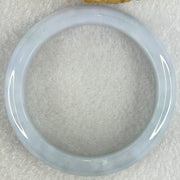 Type A Blue Jadeite Bangle 51.57g Internal Diameter 50.9mm 13.5 by 8.1mm (Close to Perfect) - Huangs Jadeite and Jewelry Pte Ltd