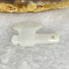 Type A faint Green Lavender Jadeite Axe with 2.67g 2.63 by 16.0 by 4.0mm - Huangs Jadeite and Jewelry Pte Ltd