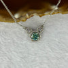 Cubic Zirconia in 925 Sliver Necklace 3.71g 6.4 by 2.2mm - Huangs Jadeite and Jewelry Pte Ltd