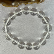 Natural Clear Quartz Beads Bracelet 天然白水晶手链 46.33g 17.5cm 12.9mm 16 Beads - Huangs Jadeite and Jewelry Pte Ltd
