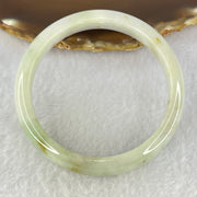 Type A Lavender and Green with Brown Patches Jadeite Bangle Internal Diameter 58.2mm 48.01g 12.3 by 7.6mm (Very Slight Internal Lines) - Huangs Jadeite and Jewelry Pte Ltd