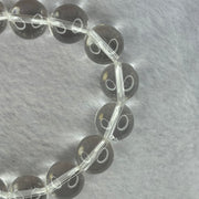 Natural Clear Quartz Beads Bracelet 天然白水晶手链 45.74g 17.5cm 12.9mm 16 Beads - Huangs Jadeite and Jewelry Pte Ltd