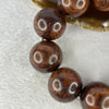 Natural Rosewood Beads Bracelet 55.01g 25.4mm 10 Beads - Huangs Jadeite and Jewelry Pte Ltd