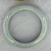 Type A Light Lavender Green Jadeite Bangle 65.05g Internal Diameter 56.4mm 13.3 by 8.8mm (Very Slight Internal Line) - Huangs Jadeite and Jewelry Pte Ltd