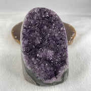 Natural Amethyst Rough Irregular Shaped Display 598.6g 72.8 by 80.3 by 90.0mm - Huangs Jadeite and Jewelry Pte Ltd