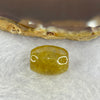 Good Grade Natural Golden Rutilated Quartz Crystal Lulu Tong Barrel 天然金发晶水晶露露通桶 
3.85g 15.4 by 12.0mm - Huangs Jadeite and Jewelry Pte Ltd