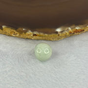 Type A Sky Blue with Yellow Jadeite Bead for Bracelet/Necklace/Earrings/Ring 4.15g 13.6mm - Huangs Jadeite and Jewelry Pte Ltd