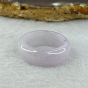 Type A Light Lavender Jadeite Ring 6.10g 8.6 by 3.8mm US9.5 HK21 - Huangs Jadeite and Jewelry Pte Ltd