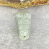 Type A Pea Pod Green Jadeite 3.55 12.8 by 25.6 - Huangs Jadeite and Jewelry Pte Ltd