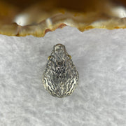 925 Sliver Dragon with Nan Hong Red Agate Eyes Bracelet Charm 5.06g 18.7 by 12.7 by 11.9 mm - Huangs Jadeite and Jewelry Pte Ltd