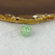 Type A Apple Green Jadeite Bead for Bracelet/Necklace/Earrings/ Ring 2.52g 11.6mm - Huangs Jadeite and Jewelry Pte Ltd