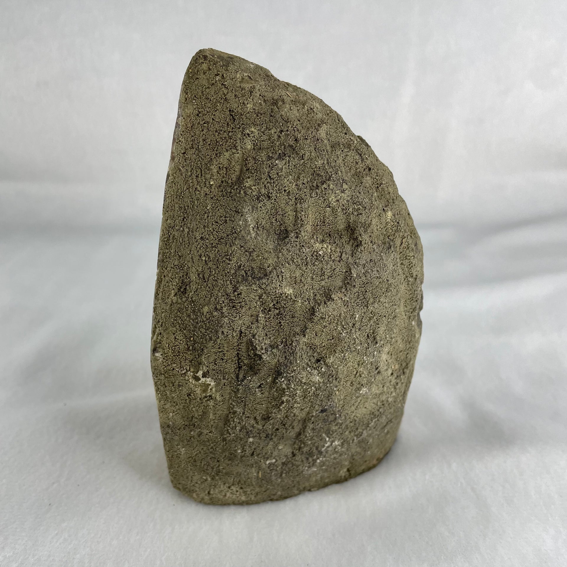 Natural Amethyst Cave with Wooden Stand 973.3g 93.9 by 102.8 by 170.0mm - Huangs Jadeite and Jewelry Pte Ltd