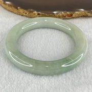 Type A Light Green Jadeite Bangle 74.92g Internal Diameter 56.6mm 11.5 by 12.4mm (Very Slight Internal Lines) - Huangs Jadeite and Jewelry Pte Ltd