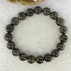 Natural Black Auralite Crystal Bracelet 黑极光手链 32.59g 11.0mm 19 Beads - Huangs Jadeite and Jewelry Pte Ltd