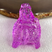 Natural Pink Liuli Dragon Turtle Display 67.56g 60.9 by 37.5 by 36.5mm - Huangs Jadeite and Jewelry Pte Ltd