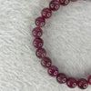 Above Average Natural Almandine Garnet Bracelet 15.33g 16cm 7.3mm 26 Beads - Huangs Jadeite and Jewelry Pte Ltd