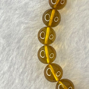 Natural Purple Honey Amber Beads Bracelet 天然紫蜜琥珀手链 5.95g 7.8mm 23 Beads - Huangs Jadeite and Jewelry Pte Ltd