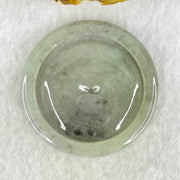 Type A Green Wuji Grey Jadeite Baby Bangle and Ping An Kou Donut Set 33.51g 6.2 by 6.0mm 38.3 by 6.2mm (Close to Perfect) - Huangs Jadeite and Jewelry Pte Ltd