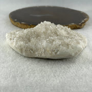 Natural White Quartz Cluster Rough Display 429.8g 123.4 by 112.2 by 41.0mm - Huangs Jadeite and Jewelry Pte Ltd