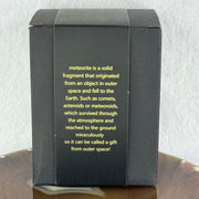 Natural Meteorite Ball Display Approximately Dimensions 155.52g 60.0mm by 76mm (This item has multiple quantity and every piece is unique, and each meteorite may look slightly different) - Huangs Jadeite and Jewelry Pte Ltd