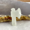 Type A faint Lavender Jadeite Axe 2.15g 25.1mm by 15.0mm by 3.2m - Huangs Jadeite and Jewelry Pte Ltd