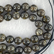 Natural Medicine King Amber Beads Necklace 天然药王琥珀项链 36.73g 92cm 8.3mm 111 Beads - Huangs Jadeite and Jewelry Pte Ltd