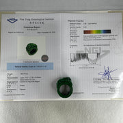 Magnificent Type A Rare Dragon Thumb Ring Jade Jadeite for Authority & Power - Huangs Jadeite and Jewelry Pte Ltd