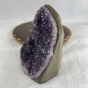 Natural Amethyst Rough Irregular Shaped Display 459.3g 85.2 by 69.4 by 96.2mm - Huangs Jadeite and Jewelry Pte Ltd