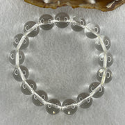 Natural Clear Quartz Beads Bracelet 40.45g 16cm 12.0mm 17 Beads - Huangs Jadeite and Jewelry Pte Ltd