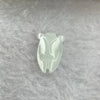 Type A Light Lavender Icy Jadeite Cicada 19.2 by 12.9 by 5.4mm 1.94g - Huangs Jadeite and Jewelry Pte Ltd