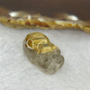 Good Grade Natural Golden Shun Fa Rutilated Quartz Pixiu Charm for Bracelet 天然金顺发水晶貔貅 6.43g 22.9 by 14.2 by 11.8mm - Huangs Jadeite and Jewelry Pte Ltd