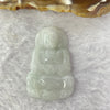 Type A Green Jadeite Guan Yin Pendant 6.98g  38.6 by 24.5 by 5.3mm - Huangs Jadeite and Jewelry Pte Ltd
