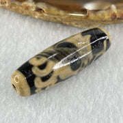 Natural Powerful Tibetan Old Oily Agate Phoenix Dzi Bead Heavenly Master (Tian Zhu) 凤凰天珠 9.57g 39.0 by 12.6mm - Huangs Jadeite and Jewelry Pte Ltd