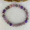 Natural Super 7 Crystal Bracelet 15.58g 7.7 mm 25 Beads - Huangs Jadeite and Jewelry Pte Ltd
