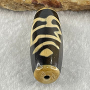 Natural Powerful Tibetan Old Oily Agate Ancient Samantabhadra Bodhisattva Guan Yin Dzi Bead Heavenly Master (Tian Zhu) 普贤菩萨天珠 10.08g 38.0 by 13.0mm - Huangs Jadeite and Jewelry Pte Ltd