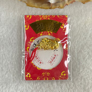 Gold Color Pixiu Lucky Charm 1.35g 15.4 by 8.2 by 3.9mm - Huangs Jadeite and Jewelry Pte Ltd
