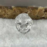 Natural Clear Quartz Labubu Charm Display 3.75g 19.2 by 12.8 by 11.3mm - Huangs Jadeite and Jewelry Pte Ltd