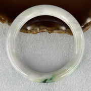 Type A Light Lavender with Green Piao Hua Bangle 49.42g 10.0 by 9.6mm Internal Diameter 54.0mm (Slight External Rough) - Huangs Jadeite and Jewelry Pte Ltd