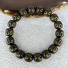 Rare Wild Indian Old Mountain Sandalwood Buried Underground Beads Bracelet 印度老山檀手链 埋土里的野生 14.21g 12.0 mm 18 Beads - Huangs Jadeite and Jewelry Pte Ltd