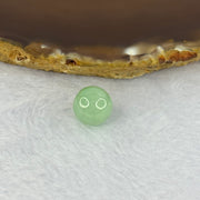 Type A Apple Green Jadeite Bead for Bracelet/Necklace/Earrings/ Ring 2.56g 11.5mm - Huangs Jadeite and Jewelry Pte Ltd