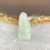 Type A Green Pea Pod Jadeite 3.69g 12.0 by 25.1 by 6.5mm - Huangs Jadeite and Jewelry Pte Ltd