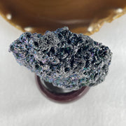 Natural-Black-Moissanite-Rough-Display-with-Wooden-Stand-184.90g-69.0-by-54.8-by-126.5mm