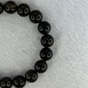 Natural Medicine Amber Beads Bracelet 天然药珀手链 10.38g 16cm 10.1mm 19 Beads - Huangs Jadeite and Jewelry Pte Ltd